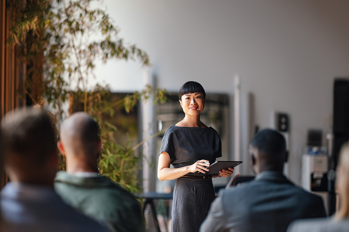 Leaders applying real-world leadership skills
