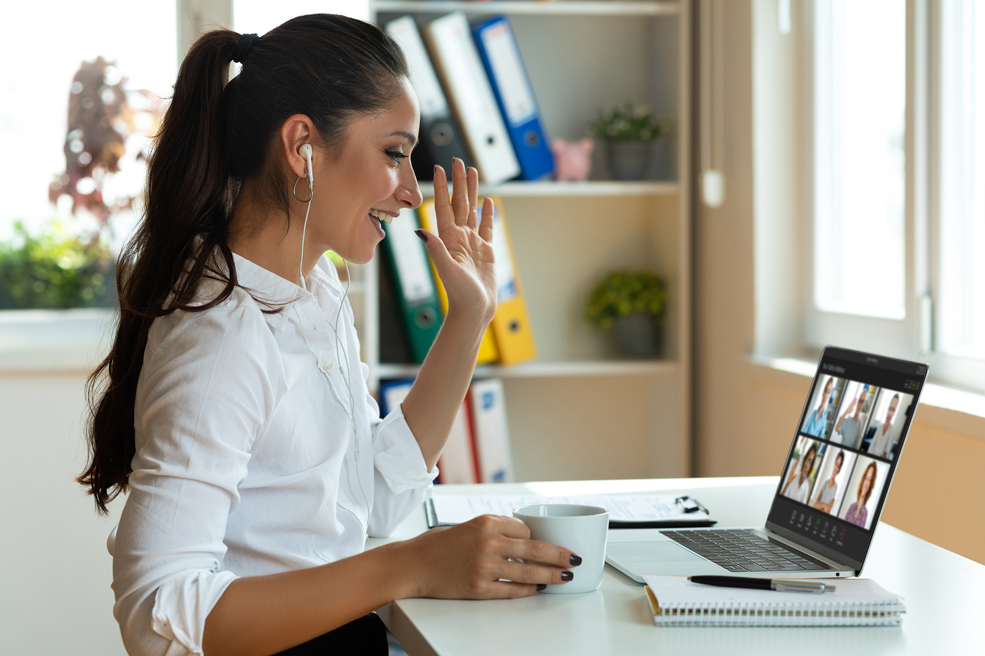 Virtual business leadership training