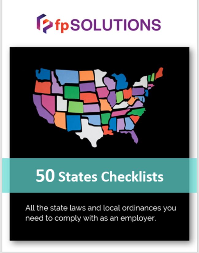 fpSOLUTIONS 50 State Compliance Checklists
