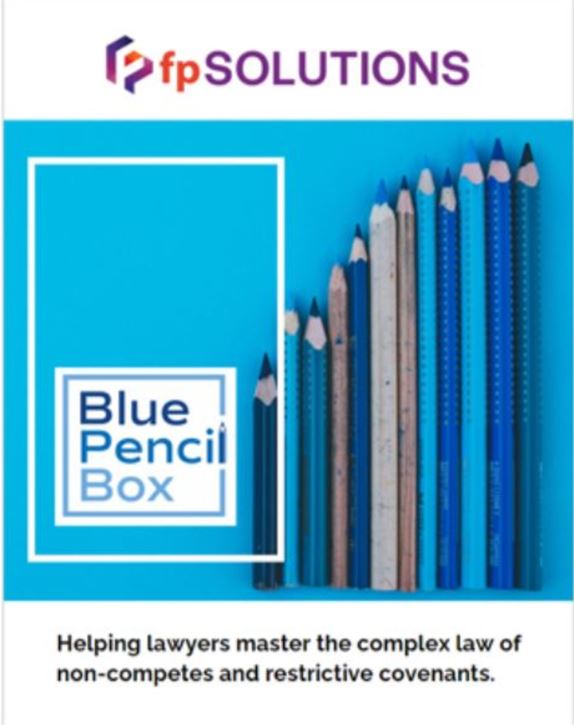 FpSOLUTIONS Blue Pencil Box