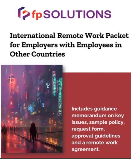 fpSOLUTIONS International Remote Work Packet